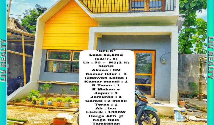Dijual rumah 2lantai, Menyatu dg kebun durian milik PT. 1