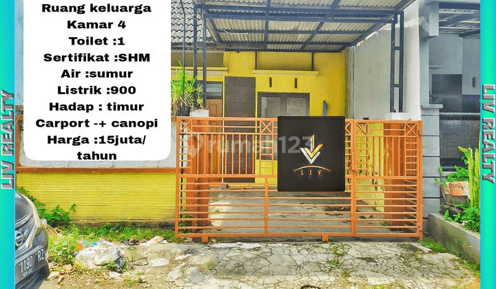 Dikontrakan murah rumah minimalis, siap huni, full renov. 1