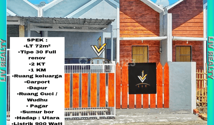 Dijual rumah siap huni full renov, kawasan nyaman&asri. 1