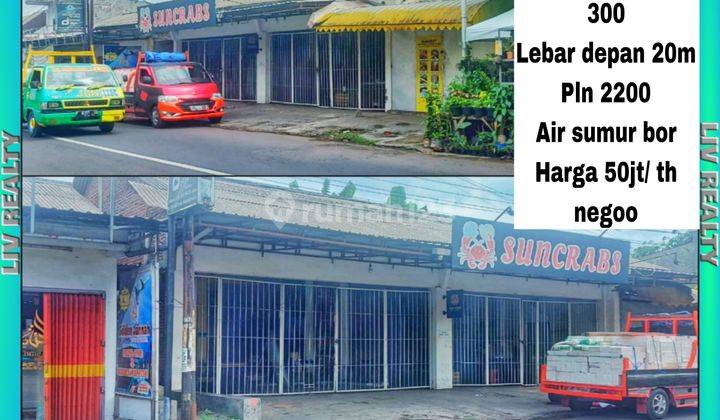 Disewakan ruko pinggir jalan area Kampus. 1