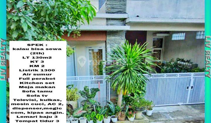 Disewakan rumah perabot jati semua, siap huni 1