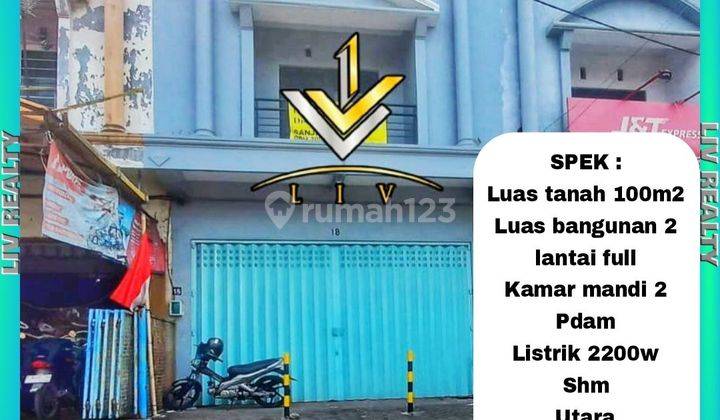 Disewakan ruko 2 lantai murah, area komplek usaha 1