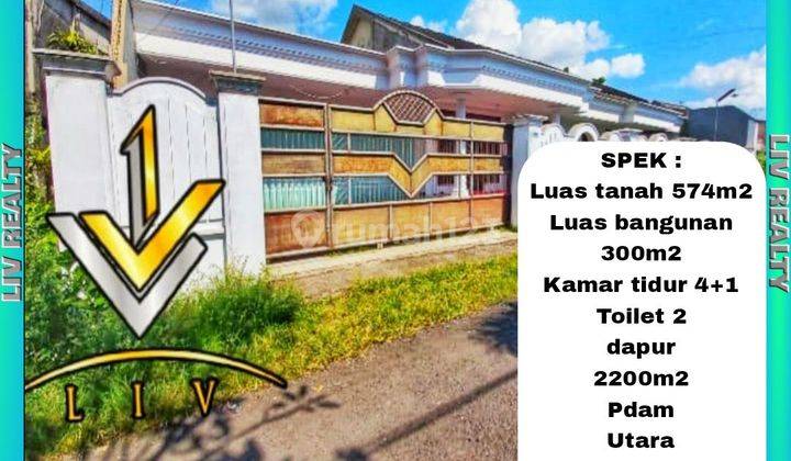 Dijual rumah luas dan siap huni, area tengah kota 1