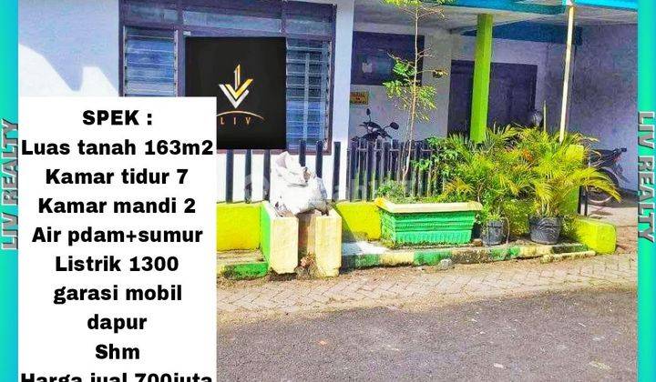 Dijual rumah area Kampus, strategis untuk rukost 1