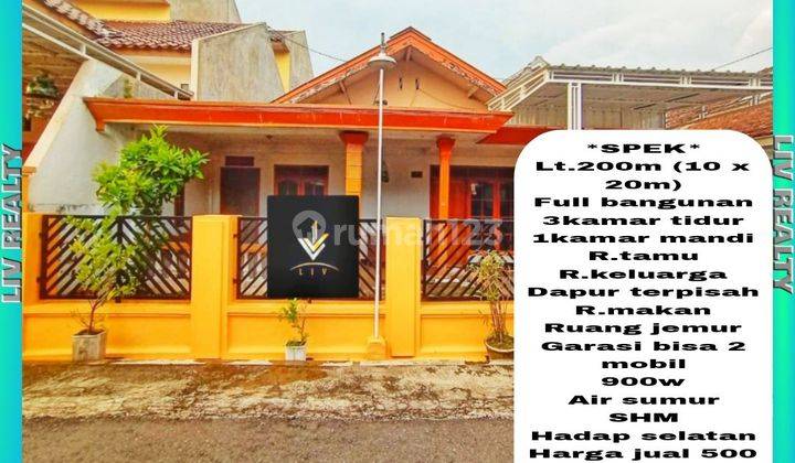 Dijual/sewa rumah strategis idaman keluarga. 1