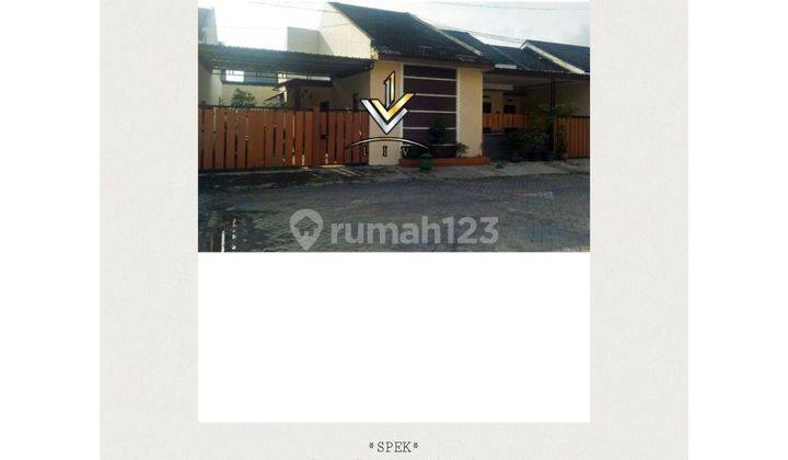 Dijual rumah siap huni dan minimalis, dekat Kampus 1