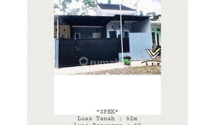 Dijual rumah minimalis siap huni & lingkungan aman. 1