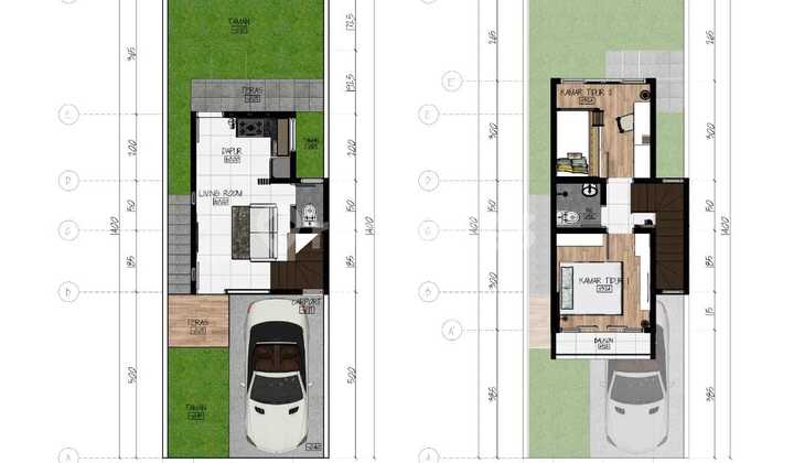 Rumah Murah 2 Lantai Genova Resort di Banjaran Bandung 4