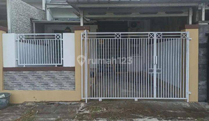 Hunian Bumi Rakata Asri Cluster Rumah menghadap Taman di Cilegon.  1