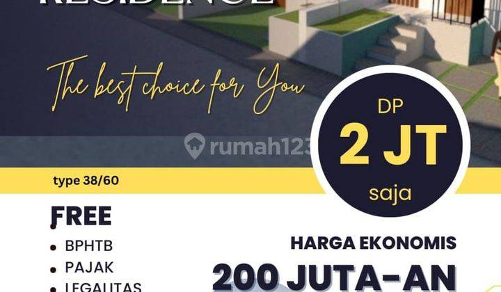 Cukup Booking Fee 2 Juta Bebas Semua biaya-biaya lain.  1