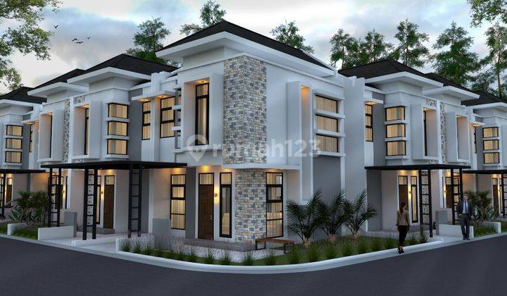 Rumah 2 Lantai Harga 1 lantai di Villa Taman Bunga Batujajar KBB 2