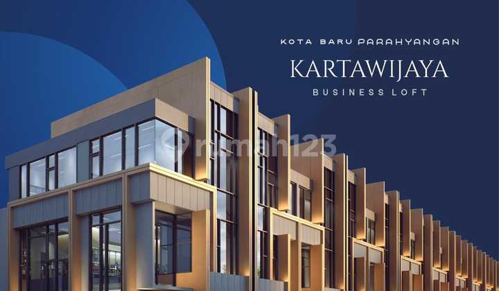 Rumah Kantor Kertawijaya 3 Lantai di Kota Baru Parahiyangan Rumah Kantor Kertawijaya 3 Lantai di Kota Baru Parahiyangan