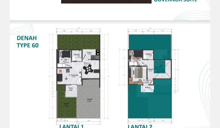 Dapatkan Rumah 2 Lantai Harga 1 Lantai di Griya Jambudipa Bandung Barat