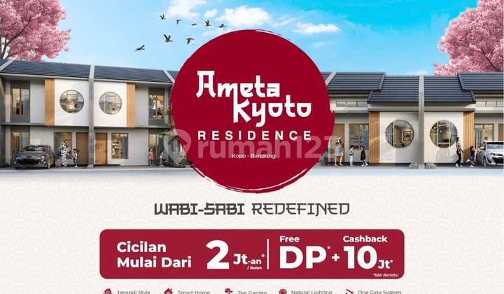 Rumah Design Jepang di Ameta Kyoto Residance Katapang Kopo Bandung