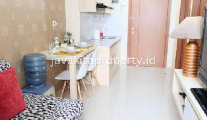 Dijual 1BR Woodland Park Residence Furnished Lantai Sedang  2