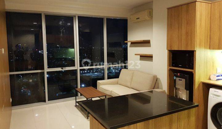 Dijual 1BR Kemang Mansion Furnished Lantai Tinggi 1