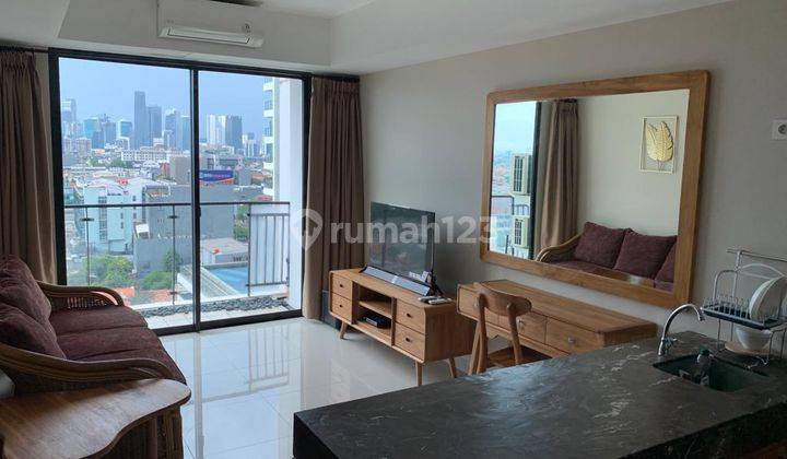 Dijual 1BR Nine Residence Furnished Lantai Rendah 1