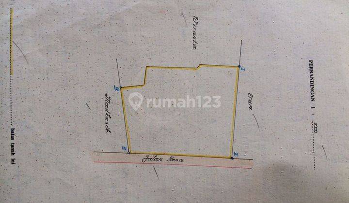 DIJUAL TANAH KEBUN STRATEGIS UTK PERUMAHAN DI JATIHANDAP CIMENYAN 2