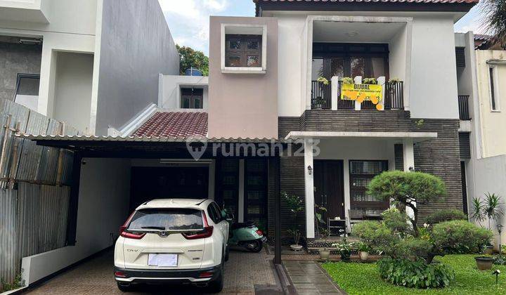 DIJUAL CEPAT RUMAH ASRI SEMIFURNISH TERAWAT DI TAMAN PURI BINTARO 1