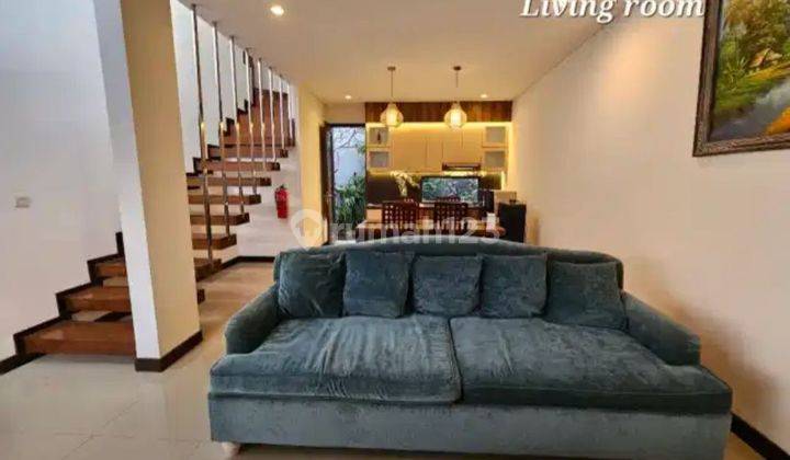 Dijual Villa Asri Fullyfurnish Mewah View Bagus Di Canggu Bali 2