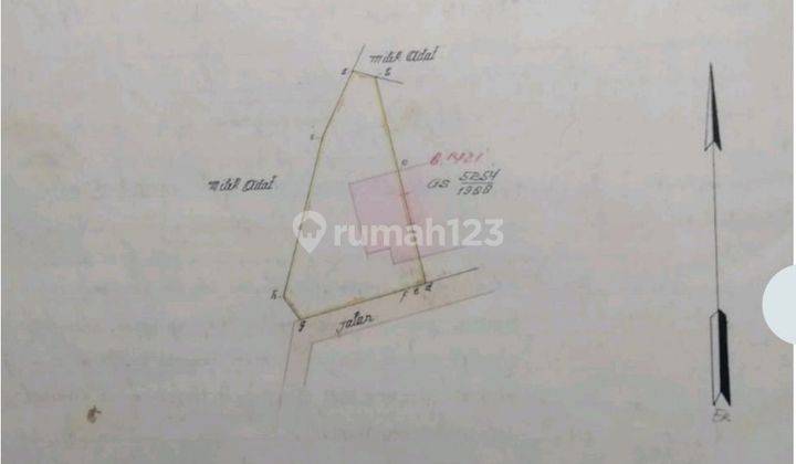 DIJUAL TANAH STRATEGIS UTK RUMAH TINGGAL ATAU KOSKOSAN DISARIJADI 2