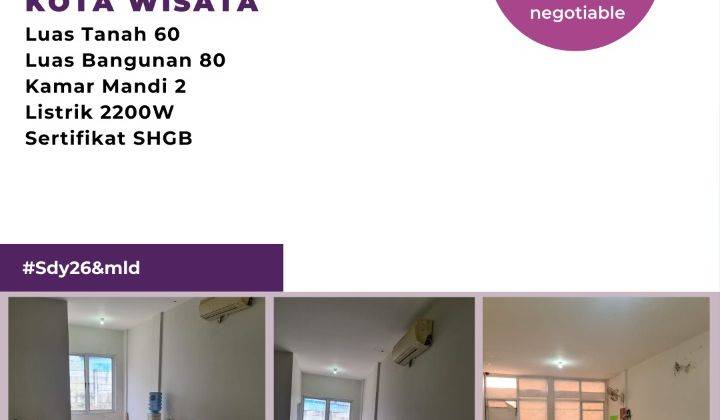 Ruko Dijual Dikotawisata 1