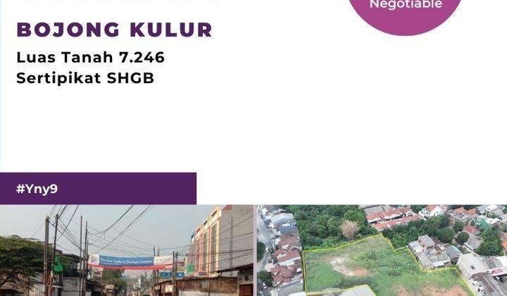 Jual Cepat Tanah Siap Bangun Di Jln Raya Letda Nasir 1