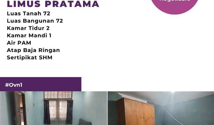 Dijual Cepat Rumah Bagus Siap Huni Dilimus Pratama bekasi 2