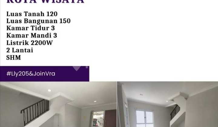 JUAL MURAH RUMAH BAGUS,STRATEGIS,DEKAT TOL,SEKOLAHAN DIKOTAWISATA