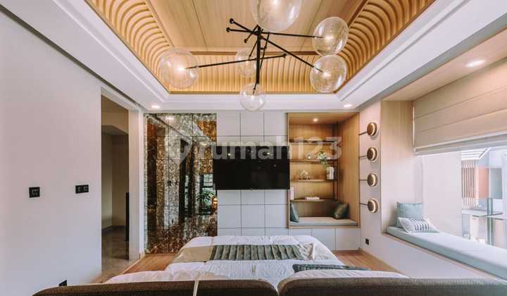 FOR SALE NEW HOUSE VERY STRATEGIC, COMFORTABLE WITH SWIMMING POOL