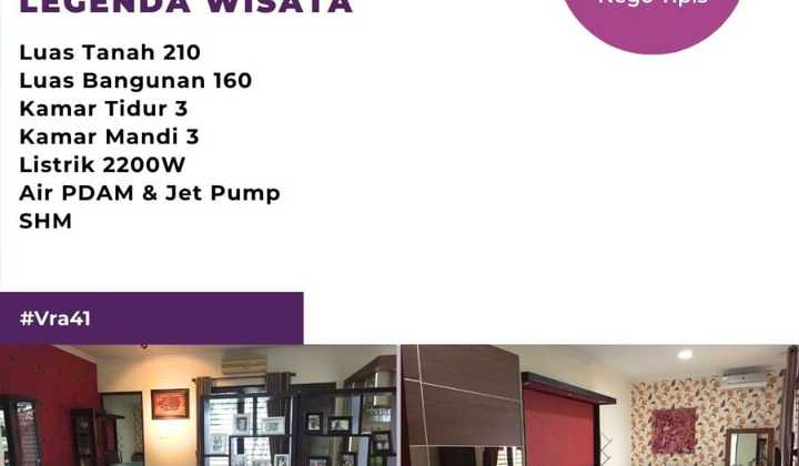 RUMAH MURAH,BAGUS,STRATEGIS DI LEGENDA WISATA-CIBUBUR