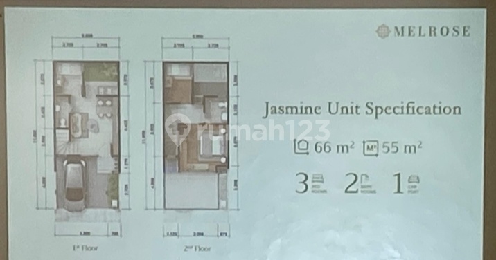 D Jual Rumah Primary Melrose Duta Garden 2