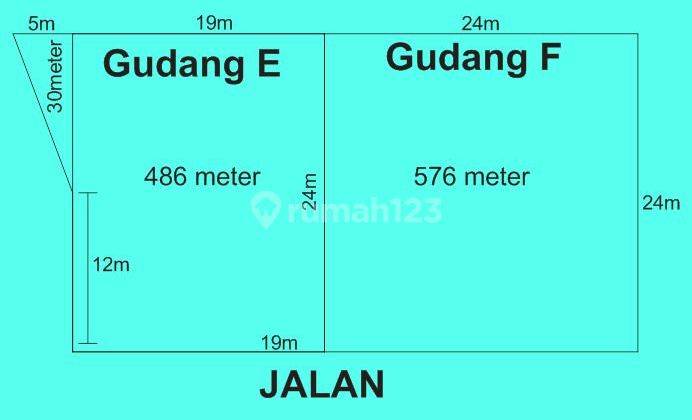 D Sewa Gudang Kapuk Kamal 1