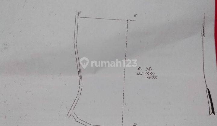 Tanah di Jalan bedahmenoreh kenteng nanggulan 4200 SHM m² 2