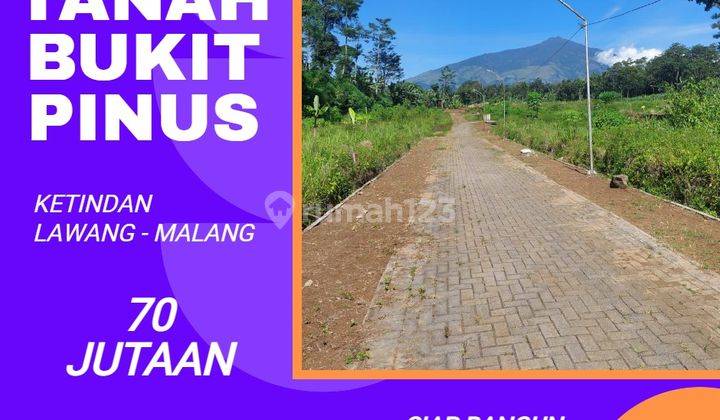 Promo jual tanah kavling bukit pinus 3 ketindan lawang 1