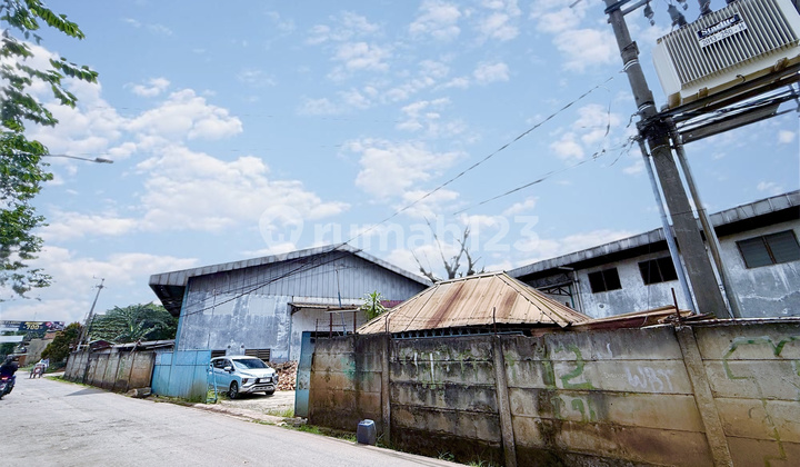 Dijual Gudang Ex Pabrik Dekat Narogong di Pasir Angin Bogor