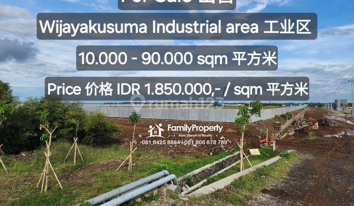 Tanah 1ha - 9ha di Kawasan Industri WijayaKusuma Semarang  1