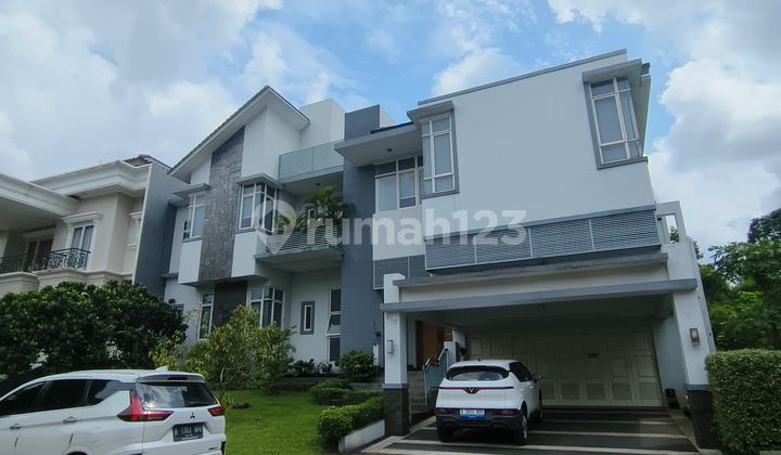 Mewah Rumah Telaga Golf Bsdada Gazebo Kolam Ikan Dekat Danau Mewah Rumah Telaga Golf Bsdada Gazebo Kolam Ikan Dekat Danau