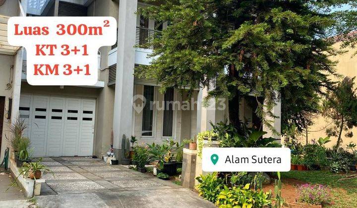 Disewakan Rumah 2 Lantai Furnished Di Alam Sutera 2