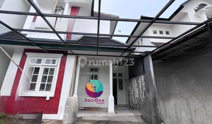 Rumah 2 lantai rapi menarik siap huni dalam cluster 1