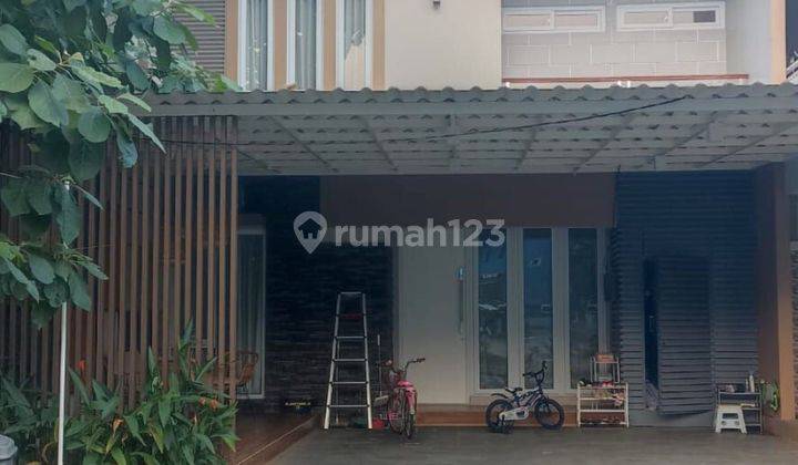 Rumah 2 Lantai Luas Rapi Siap Huni Dalam Cluster 1