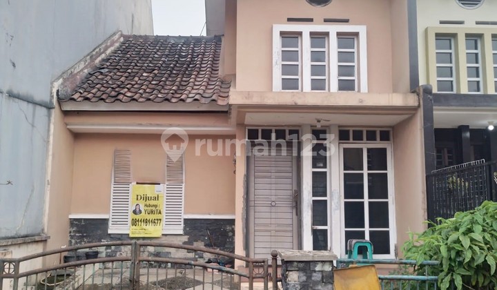 Rumah Unfurnished Bebas Banjir Siap Huni di Taman Puspa