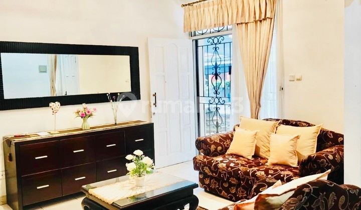 For Sale Semi-Furnished Modern House with Jati Jepara Furniture (Caribbean Park) 2