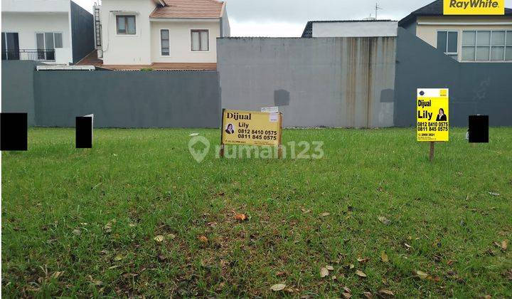  Dijual Kavling di Dalam Cluster Water Point Citra Raya Tangerang 1