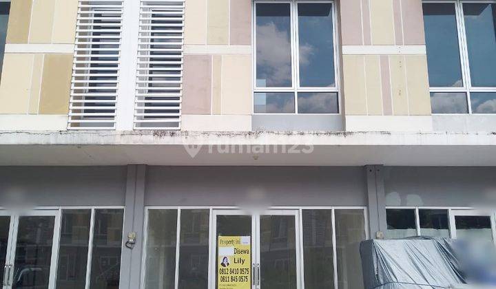 Disewakan Ruko Murah 2 Lantai di Biz Street, Kawasan Villagio 1