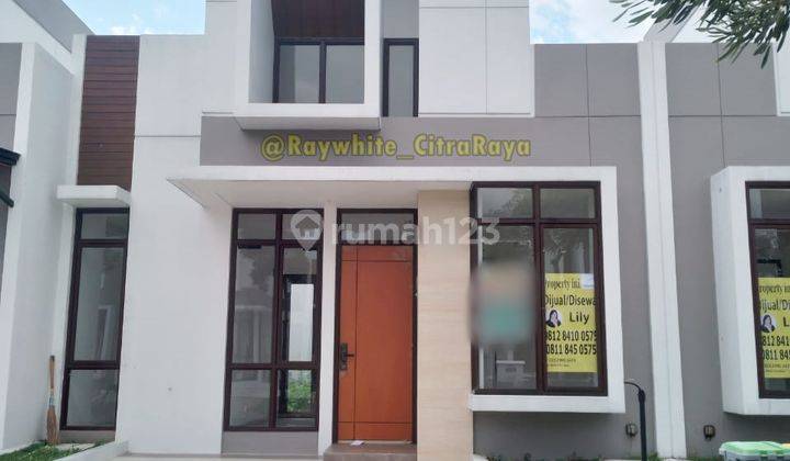 Disewakan Rumah Kembar Cantik di Cluster Andora, Garden Ville 1