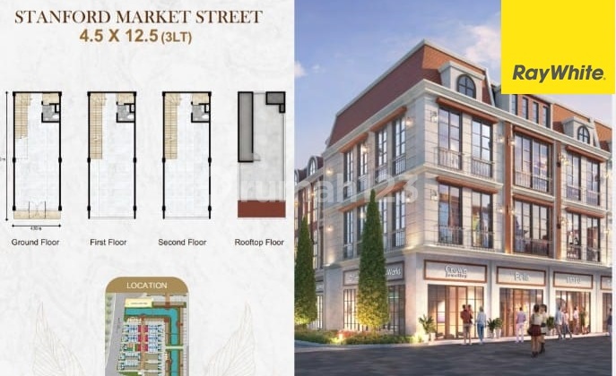 Ruko Mewah Harga take over cicilan di Rukan Stanford PIK 2 2