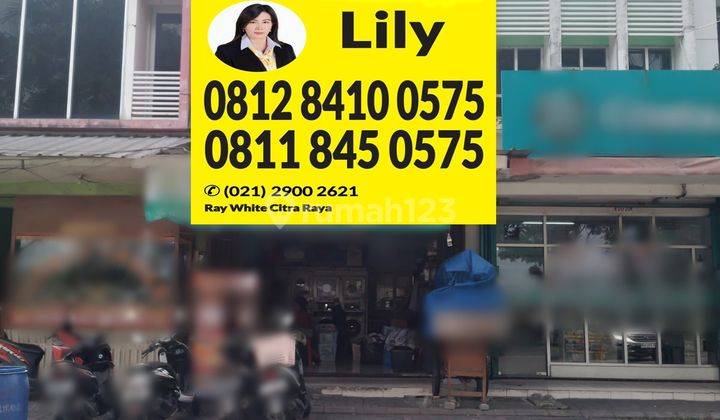 Dijual Ruko Bagus Ramai Pengunjung, 2 Lantai di Taman Rembrandt 1