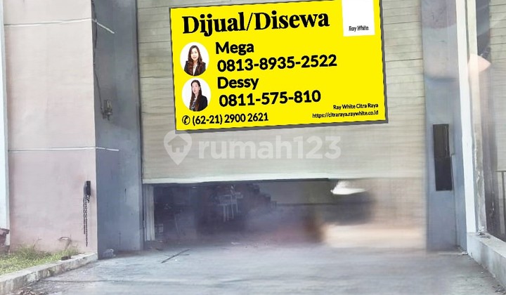 Dijual Gudang di Pergudangan Bizpoint bisa Masuk Container