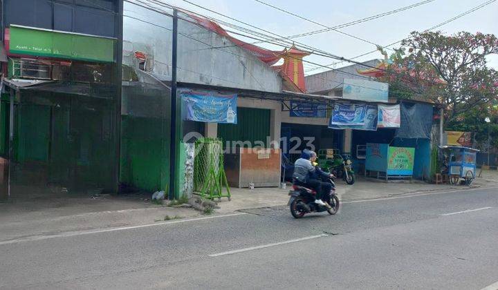 Ruko murah di jln raya Hankam pondok gede bekasi, pinggir jalan raya bangunan 3 lantai 2